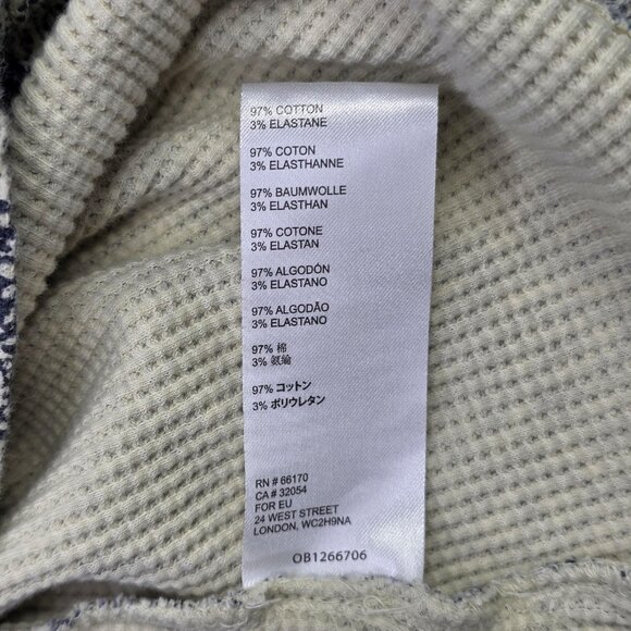 Pilcro Anthropologie Sweater Top Women S Oversized Boxy Thermal Aztec Boho Hippy - Picture 12 of 13